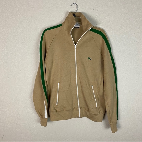Lacoste Izod Light Jacket Size Medium Vintage - Picture 1 of 11